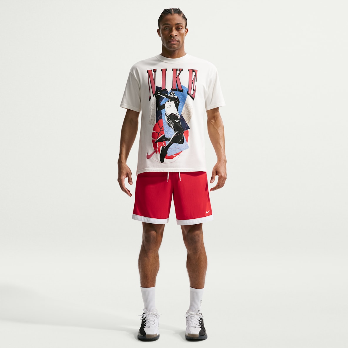 Nike DNA Academy Dri-FIT basketshorts til herre (20 cm)