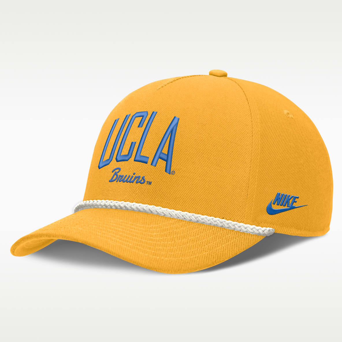 UCLA Legacy Letter Rise Men's Nike Dri-FIT College A-Frame Adjustable Hat
