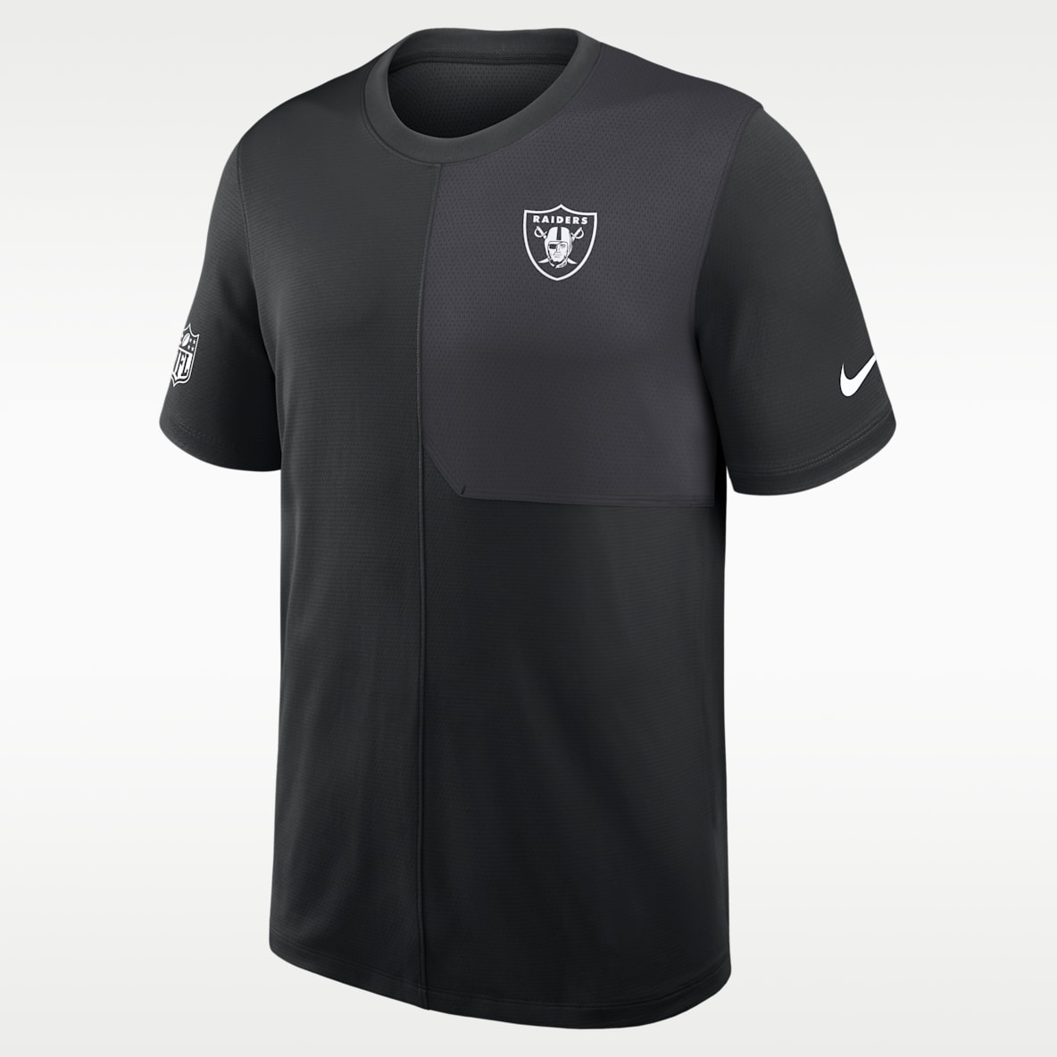 Las Vegas Raiders Sideline Coach Men's Nike Dri-FIT NFL Top