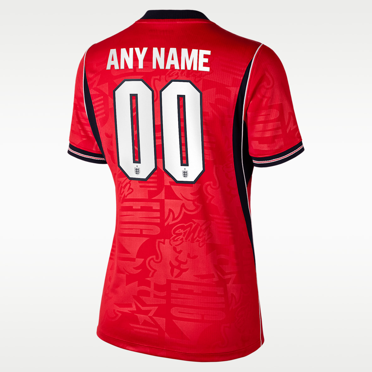 England visitante 2026 Stadium Jersey By You de fútbol Nike Dri-FIT Replica personalizable para mujer