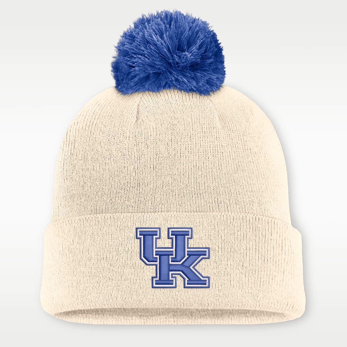 Kentucky Campus Prep Script Men's Nike College Cuffed Pom Beanie
