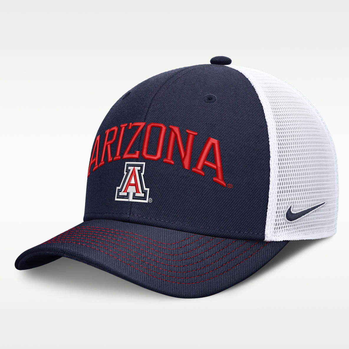 Arizona Primetime Arched Men's Nike Dri-FIT College Trucker Adjustable Hat