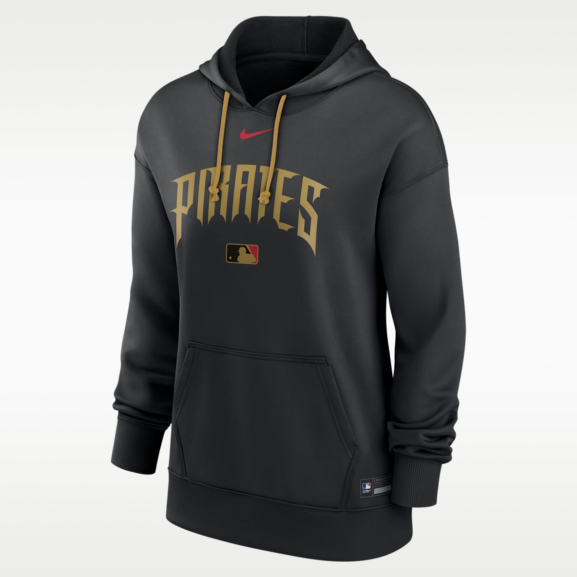 Pittsburgh Pirates Authentic Collection City Connect Women's Nike Therma MLB Pullover Hoodie