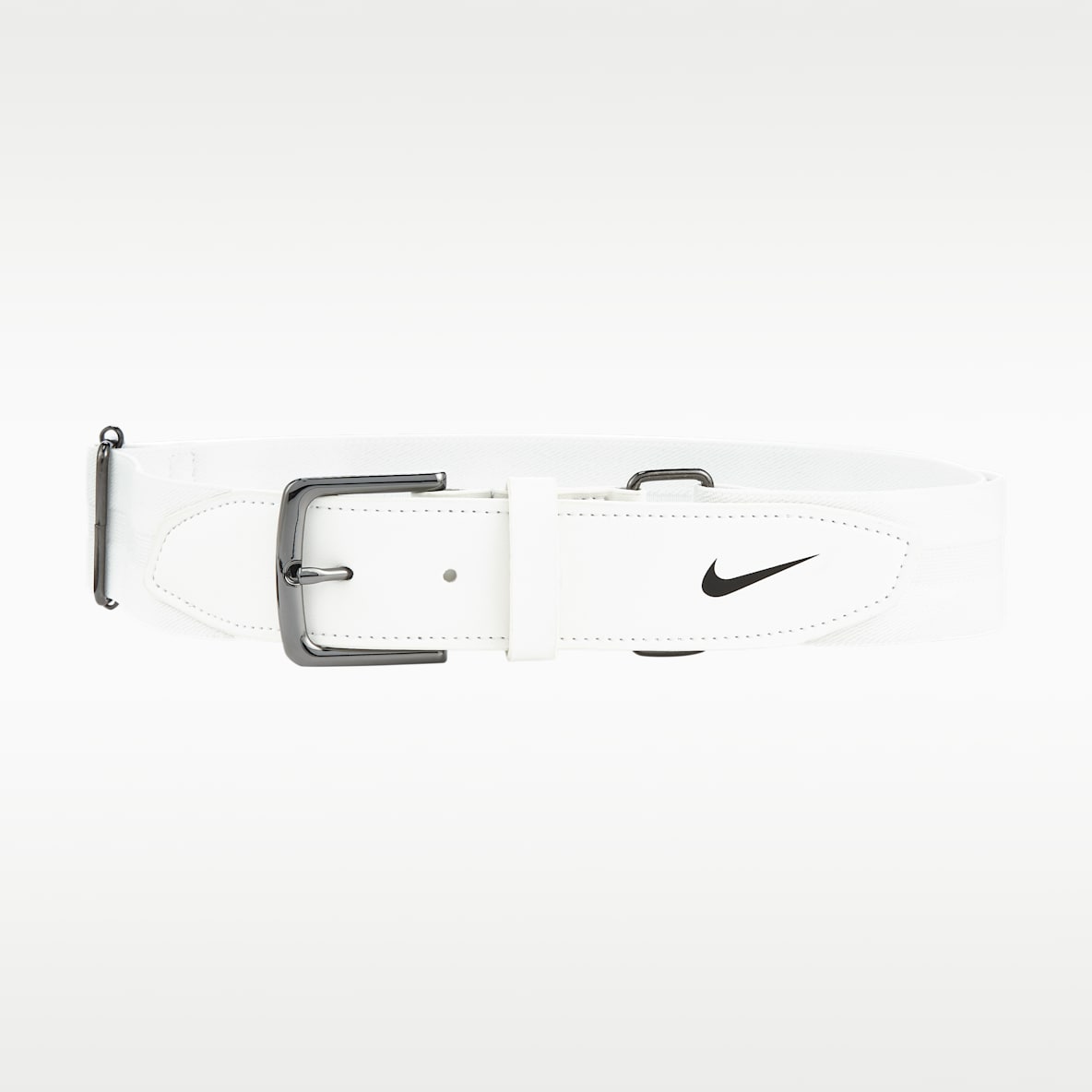 white nike belt
