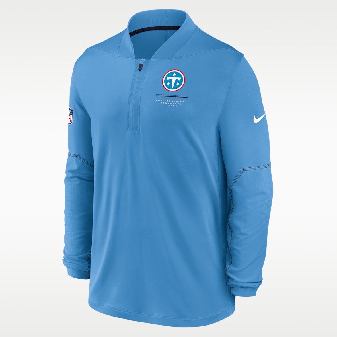 Tennessee Titans Sideline Men's Nike Dri-FIT NFL 1/2-Zip Top
