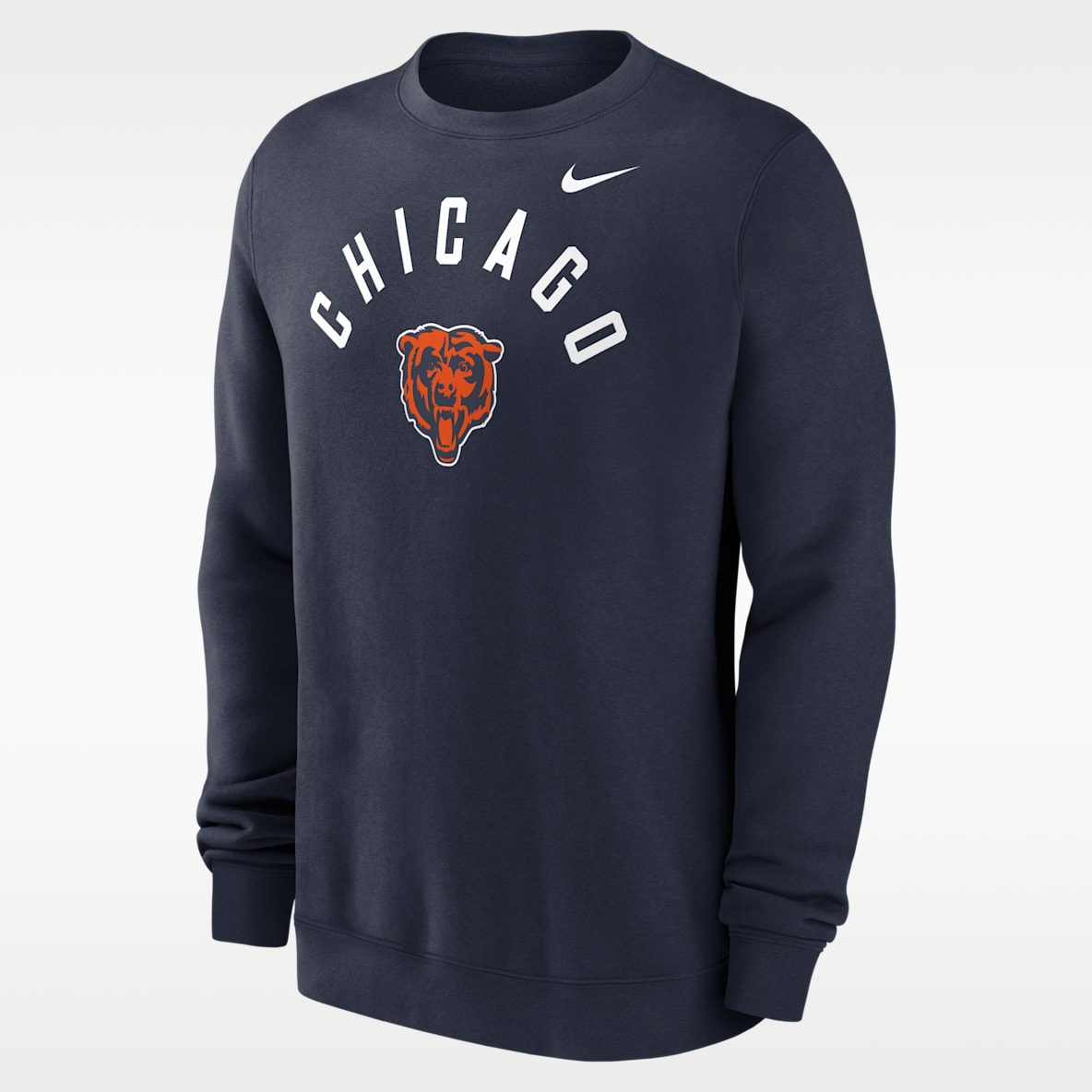 Chicago Bears Club Men's Nike NFL Pullover Crew