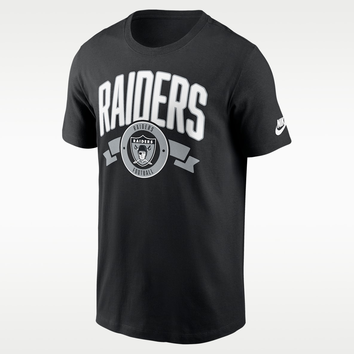 Las Vegas Raiders Rewind Front And Back Hit Essential Playera Nike de la NFL para hombre