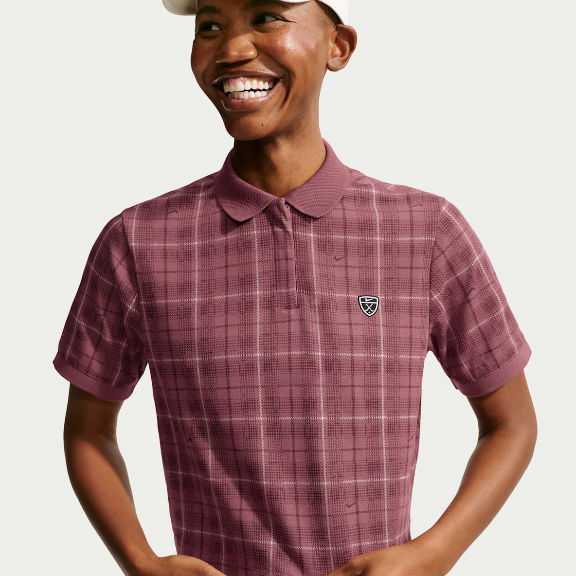 Nike Fairway Fresh Women's Dri-FIT Tartan Golf Polo