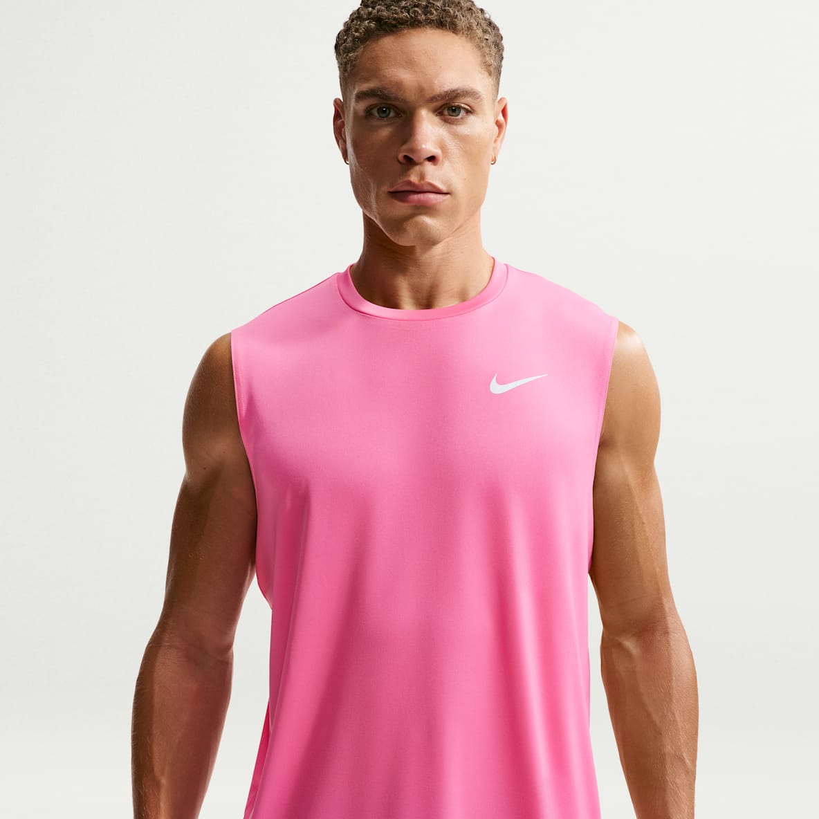Nike Swim Hydroguard Essential Camiseta sin mangas Dri-FIT con protección contra los rayos UV para hombre