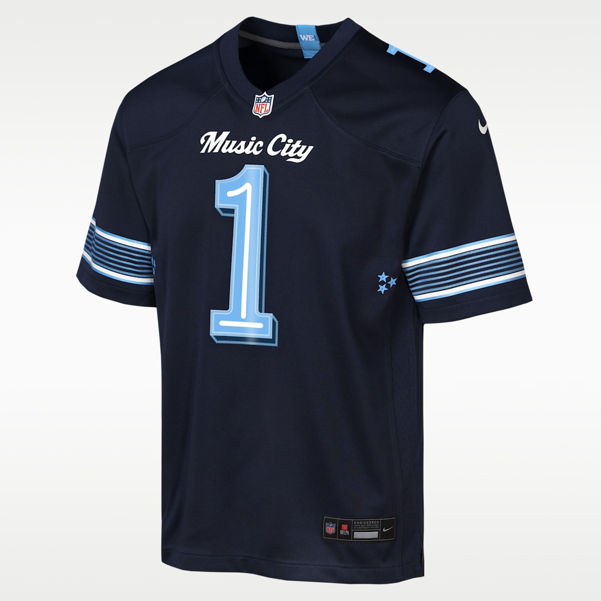 Cameron Ward Tennessee Titans Rivalries Collection Jersey Nike de la NFL Game para niños talla grande