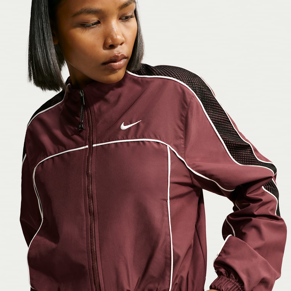 Nike Sportswear เสื้อแจ็คเก็ตคอปีนผู้หญิง
