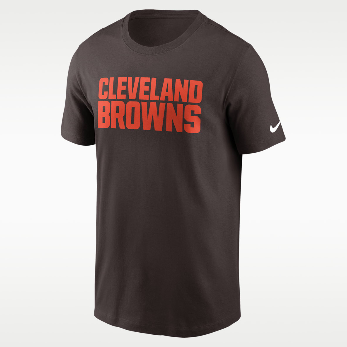 Cleveland Browns Primetime Wordmark Essential Men's Nike NFL T-Shirt