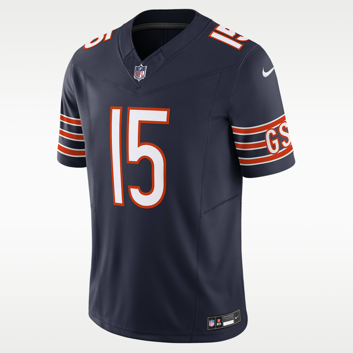 Rome Odunze Chicago Bears Men's Nike Dri-FIT NFL Limited Jersey