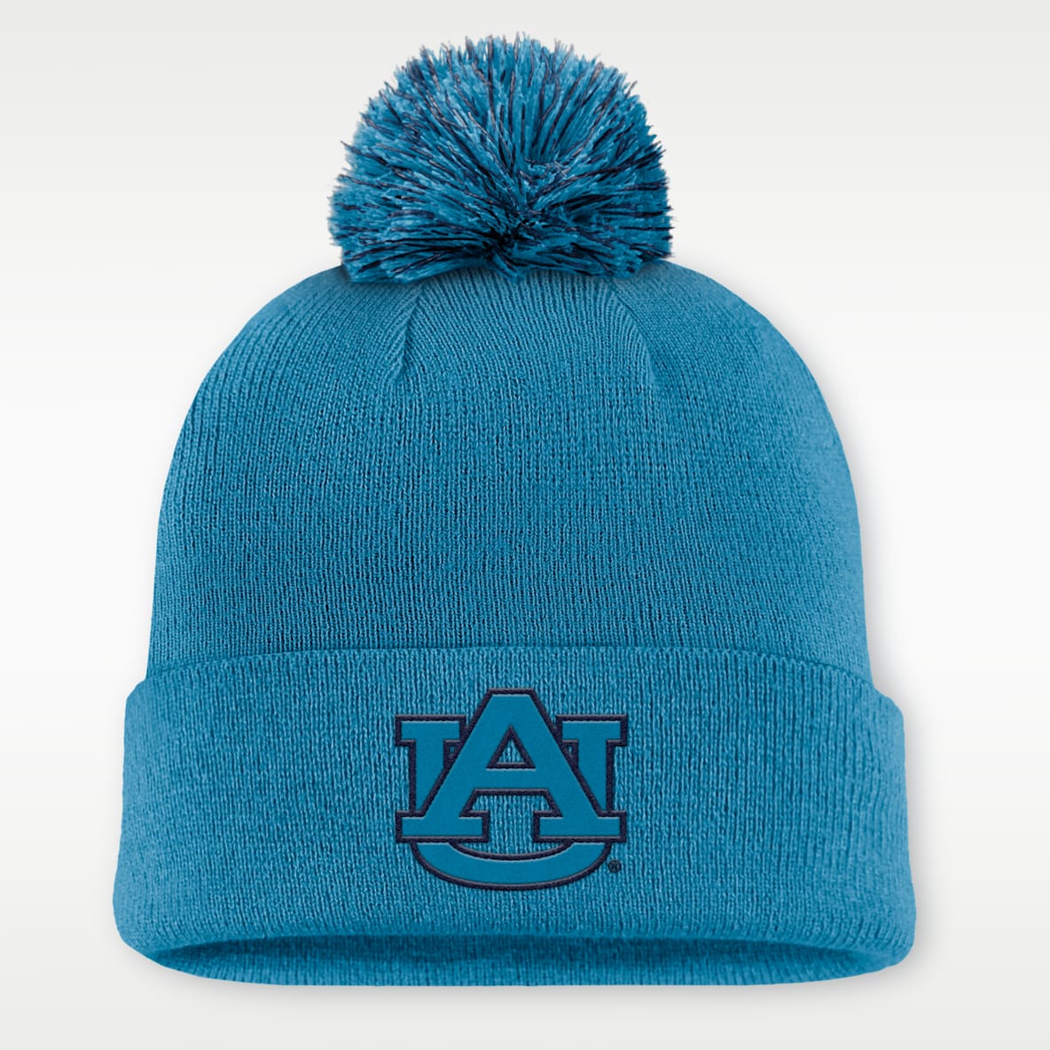 Auburn Primetime Campus Toned Men's Nike College Cuffed Pom Beanie