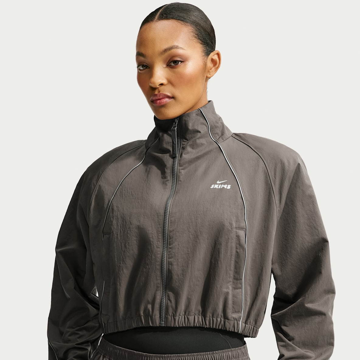 NikeSKIMS Crunchy Nylon Women's Cropped Jacket