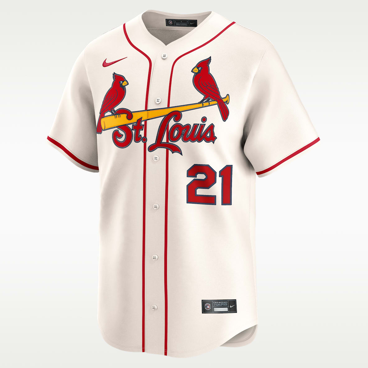 Lars Nootbaar St. Louis Cardinals Men's Nike Dri-FIT MLB Limited Jersey