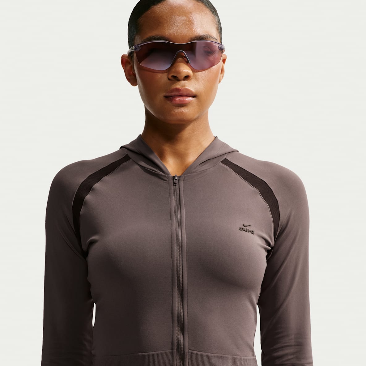 NikeSKIMS Stretch Knit Women's Full-Zip Baby Hoodie