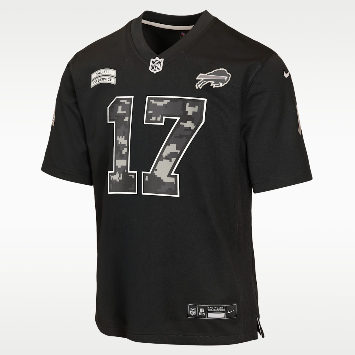 Josh Allen Buffalo Bills Salute to Service Big Kids' Nike NFL Game Jersey