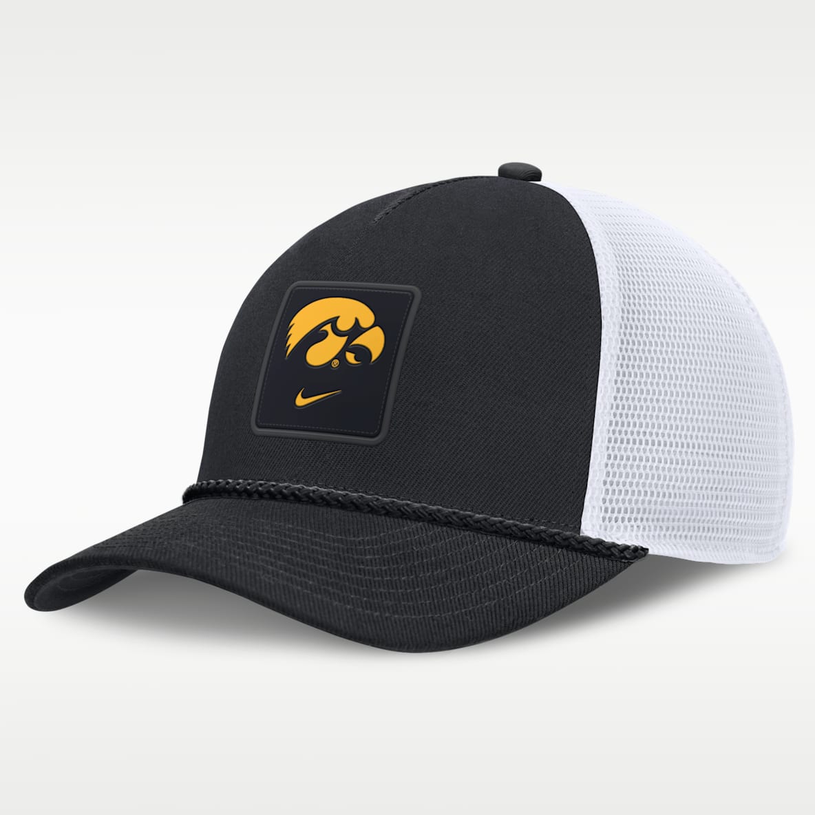 Iowa Sideline Gameday Rope Men's Nike College Trucker Adjustable Hat
