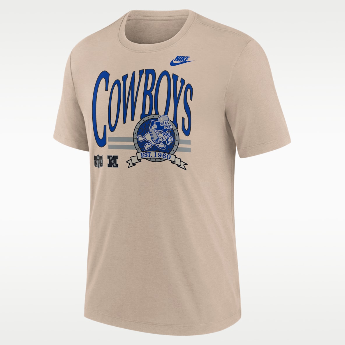 Dallas Cowboys Rewind Playera Nike de la NFL para hombre