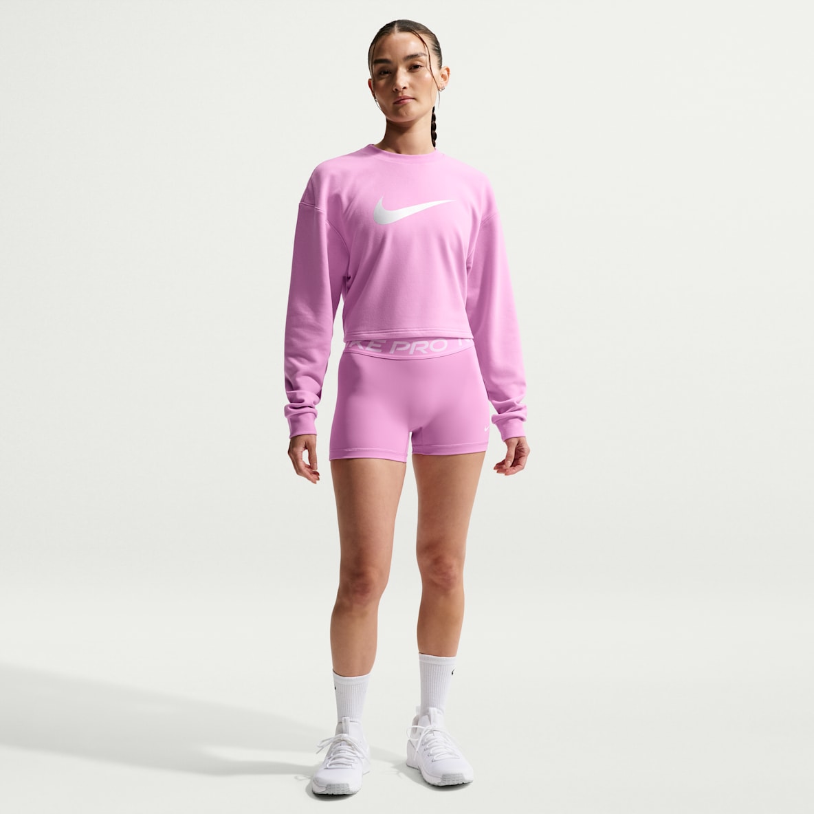 Nike Pro Cycliste taille mi-haute 8 cm pour femme
