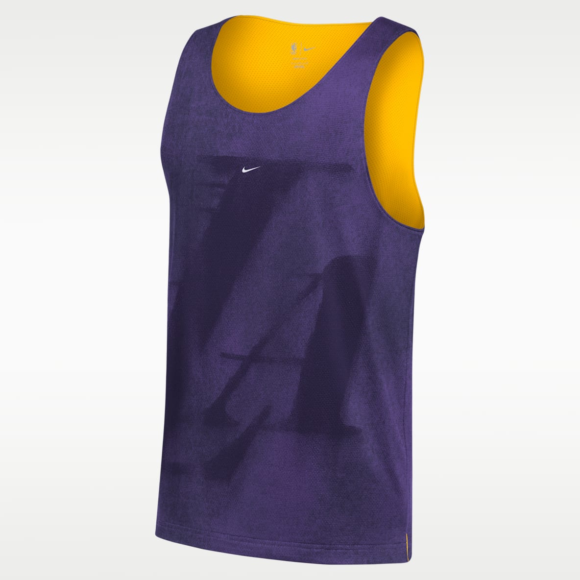 Los Angeles Lakers Standard Issue Nike Men's Mesh Basketball Jersey
