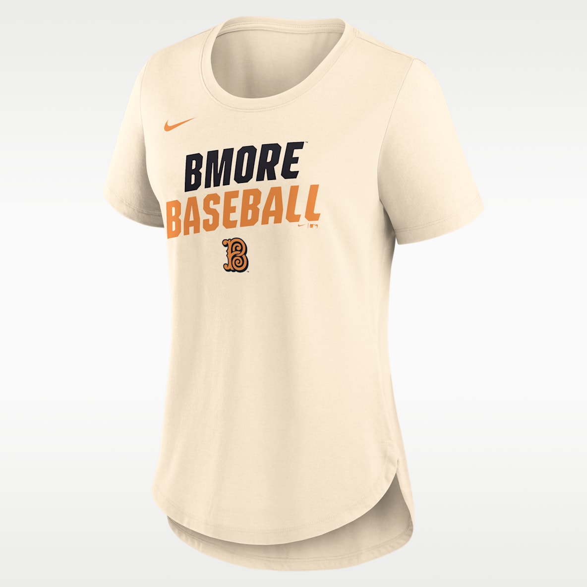 Baltimore Orioles Team Phrase City Connect Lockup Women's Nike MLB T-Shirt