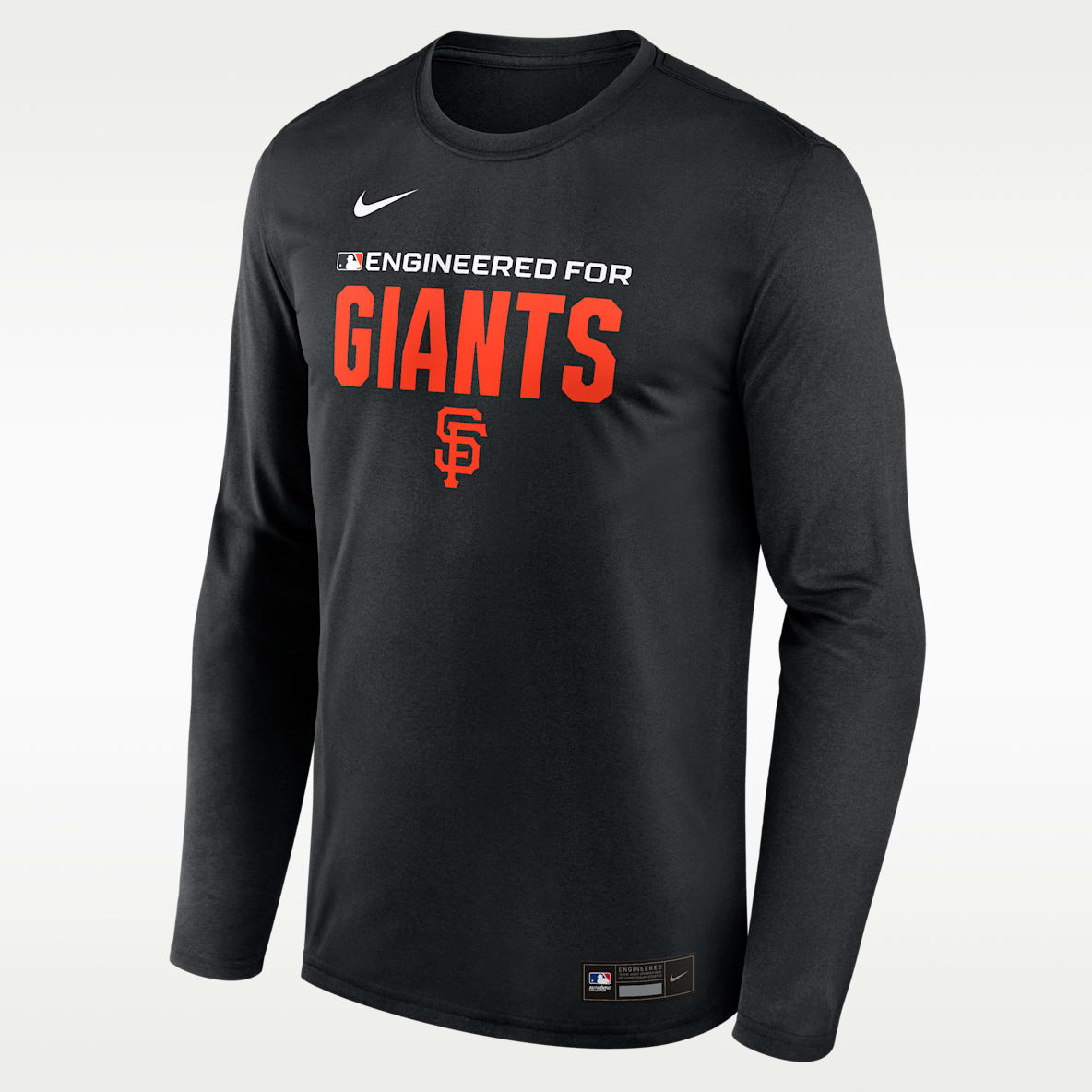 San Francisco Giants Authentic Collection Team Issue Men's Nike Dri-FIT MLB Long-Sleeve T-Shirt