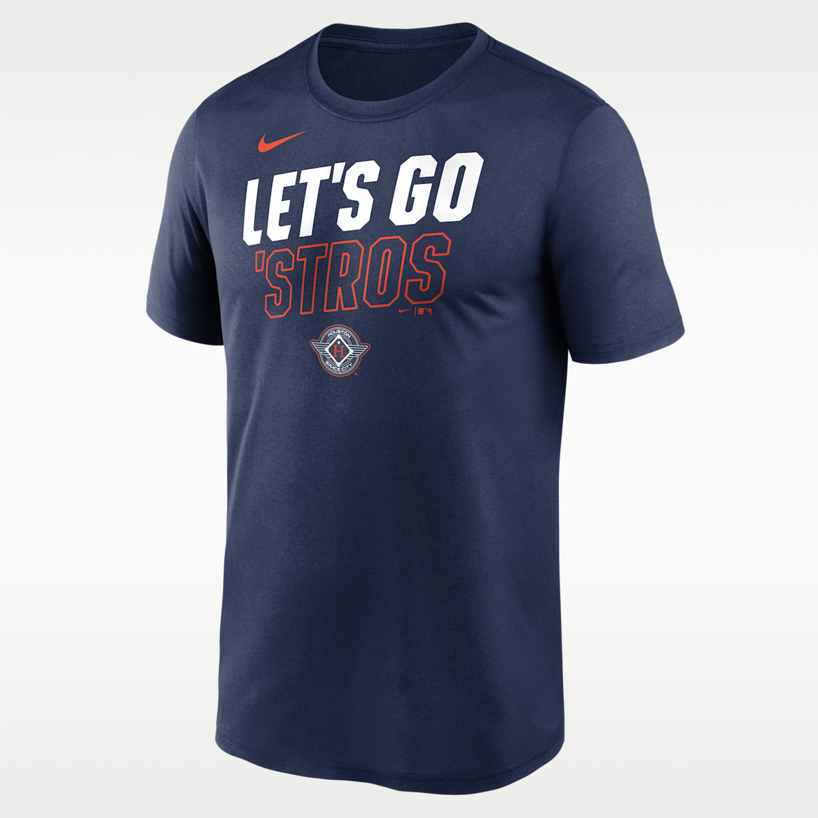 Houston Astros City Connect Team Phrase Script Men's Nike Dri-FIT MLB T-Shirt