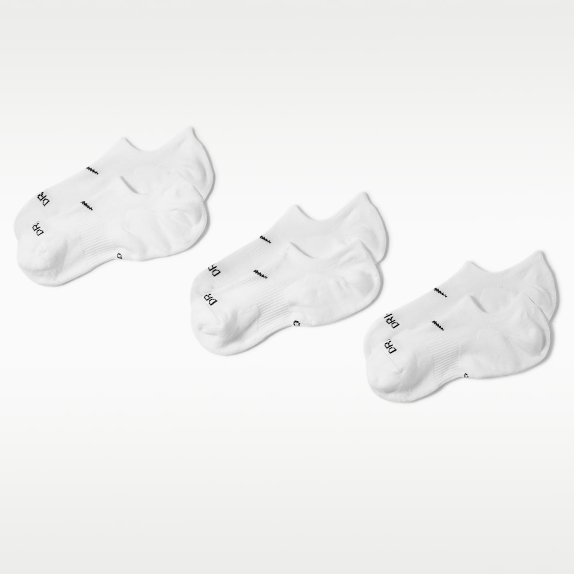 Nike Everyday Plus Cushioned Women's Training Footie Socks (3 Pairs)