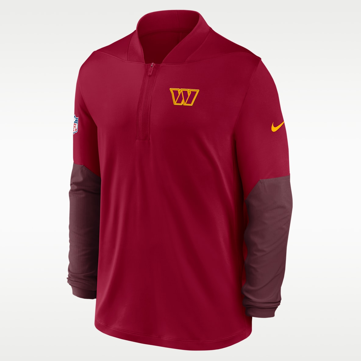 Washington Commanders Feel The Pressure Men's Nike Dri-FIT NFL 1/2-Zip Top