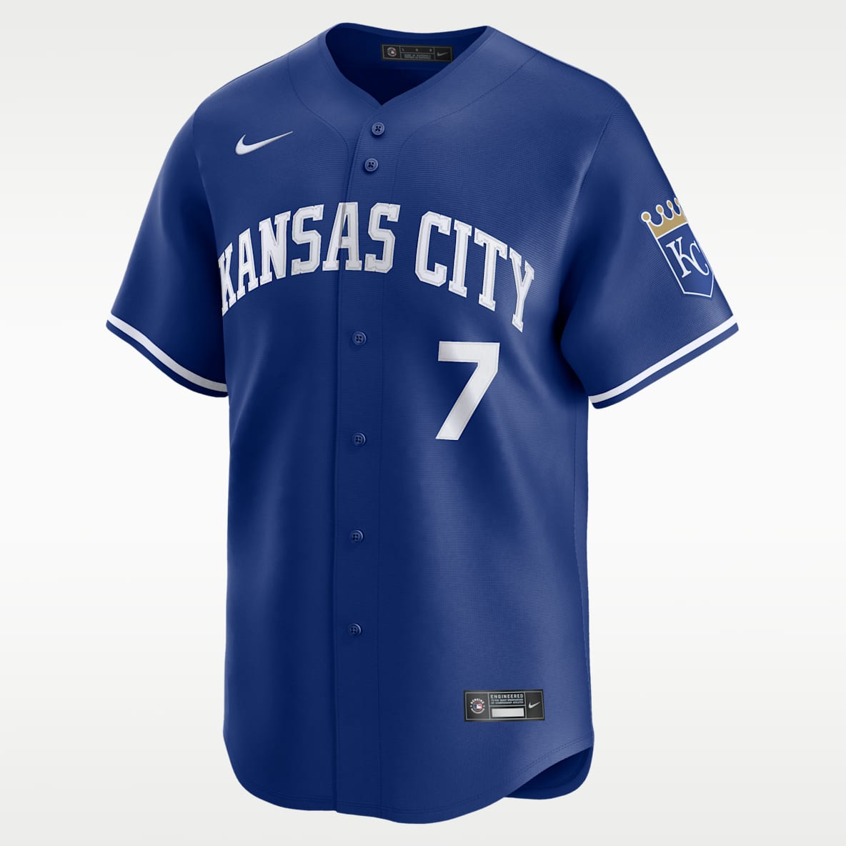 Bobby Witt Jr. Kansas City Royals Men's Nike Dri-FIT ADV MLB Limited Jersey