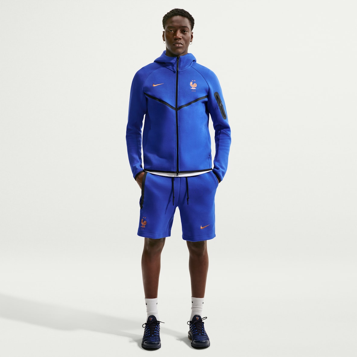 FFF Tech Fleece Fotbollsshorts Nike för män