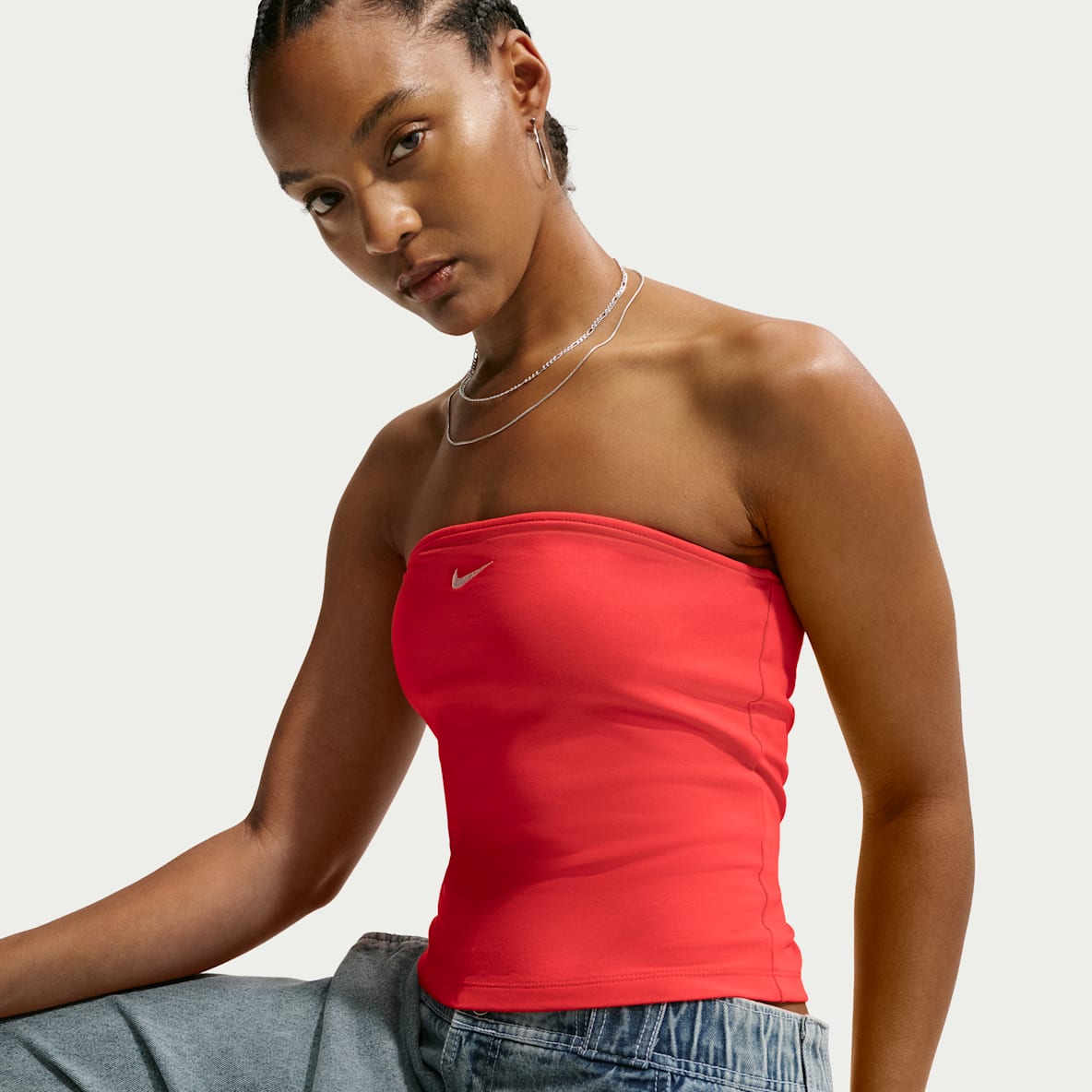 Nike Sportswear Top tipo tubo ajustado para mujer