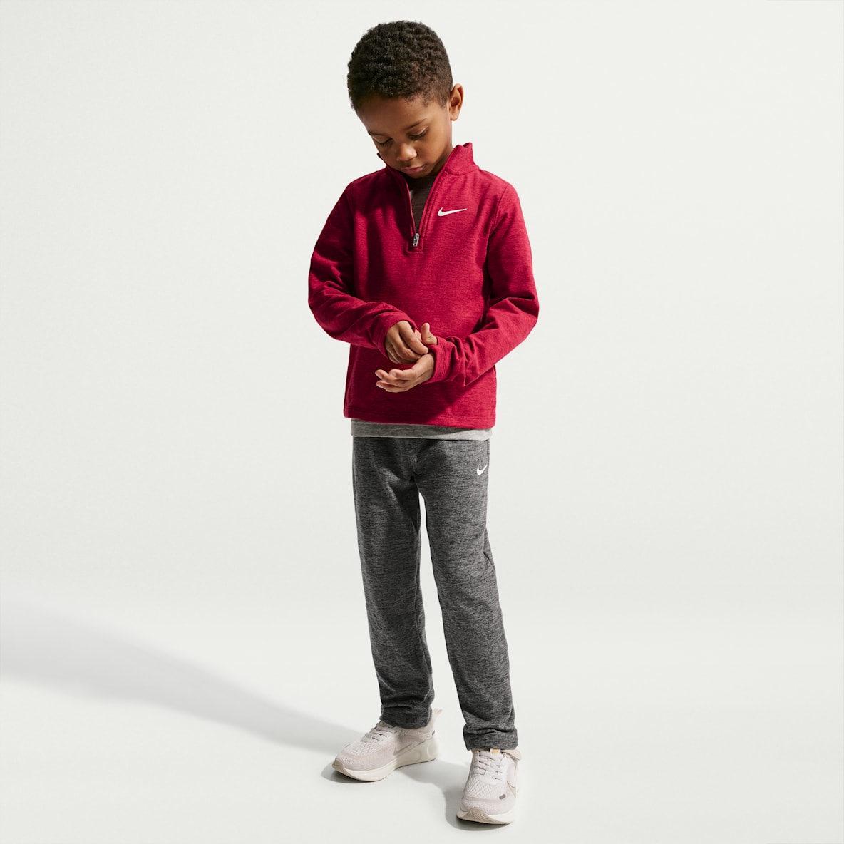 Nike Little Kids' Quarter-Zip Sunset 2-Piece Set