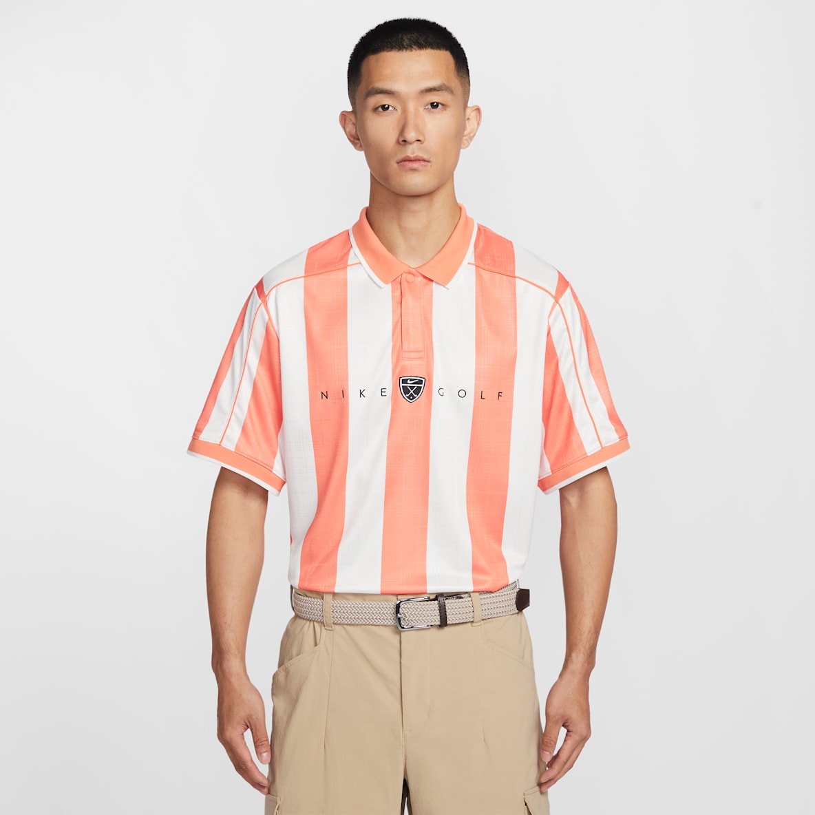 나이키 페어웨이 프레쉬 남성 드라이 핏 루즈 반팔 골프 폴로