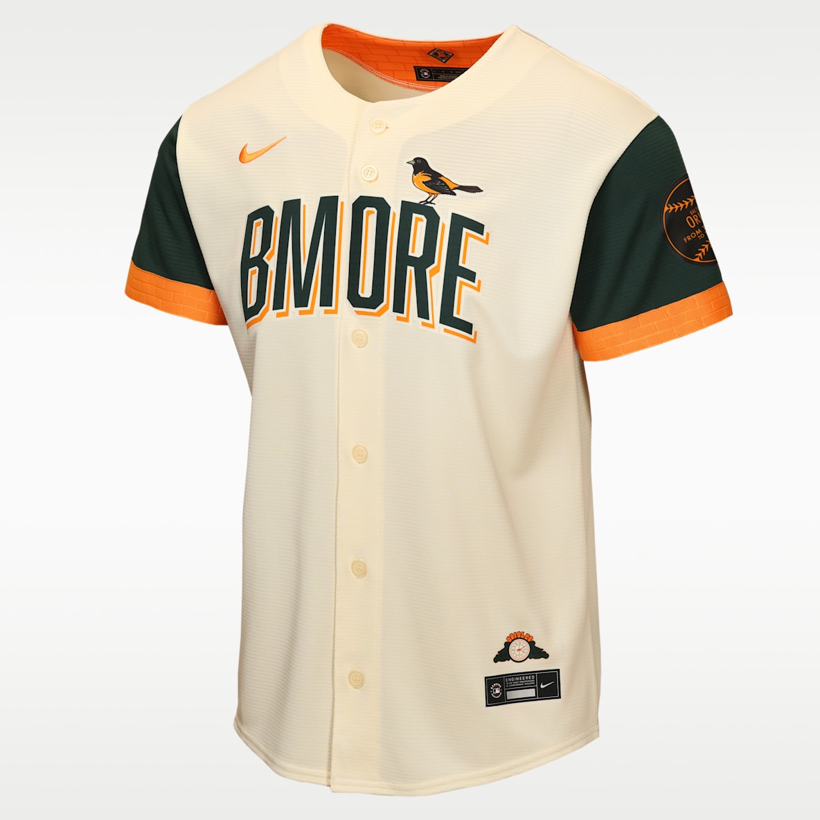 Baltimore Orioles City Connect Big Kids' Nike MLB Stadium Jersey