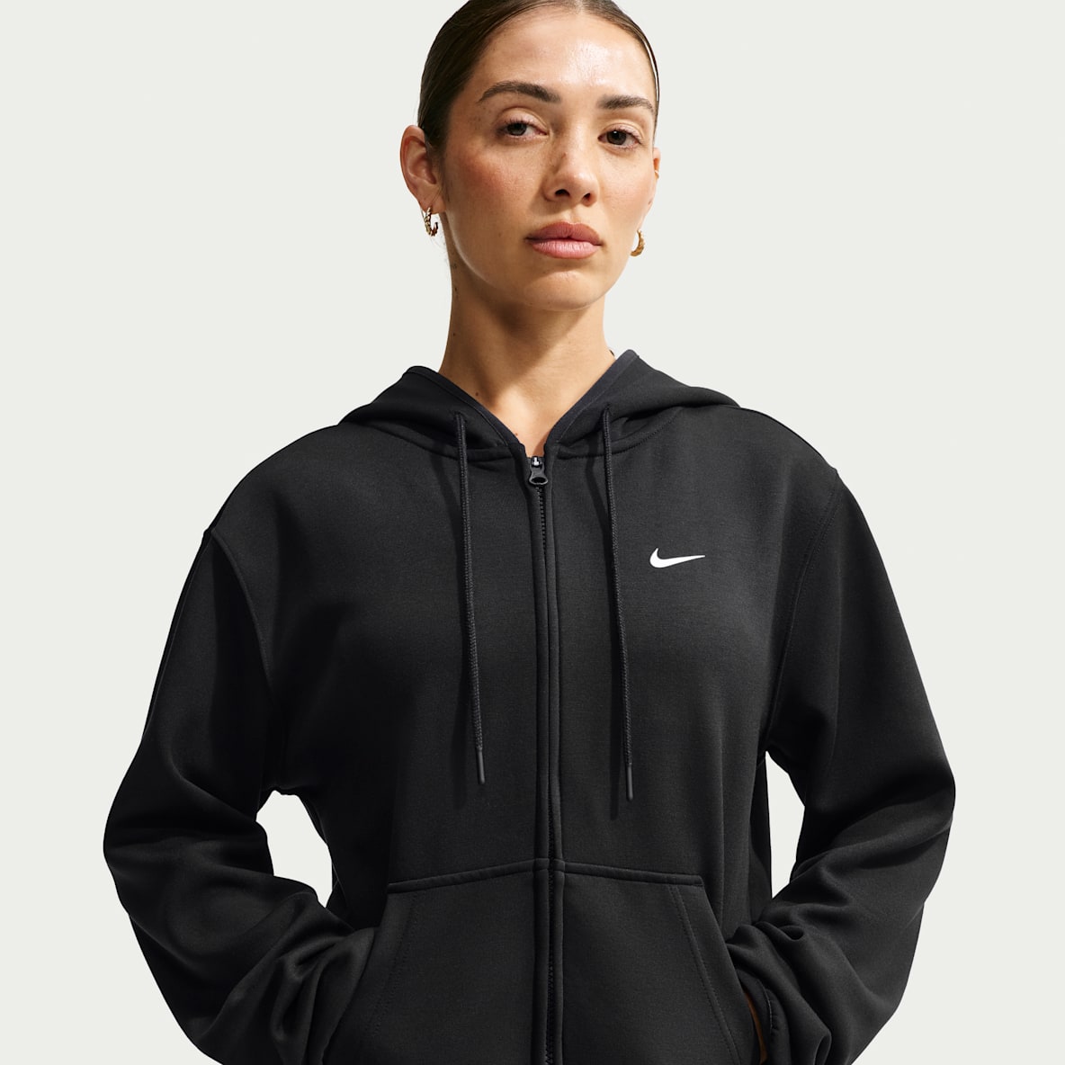 Nike Studio Fleece Sport Women's Dri-FIT Full-Zip Hoodie
