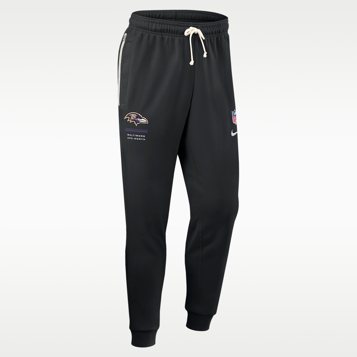 Baltimore Ravens Sideline Standard Issue Pants Nike Dri-FIT de la NFL de pierna entallada para hombre