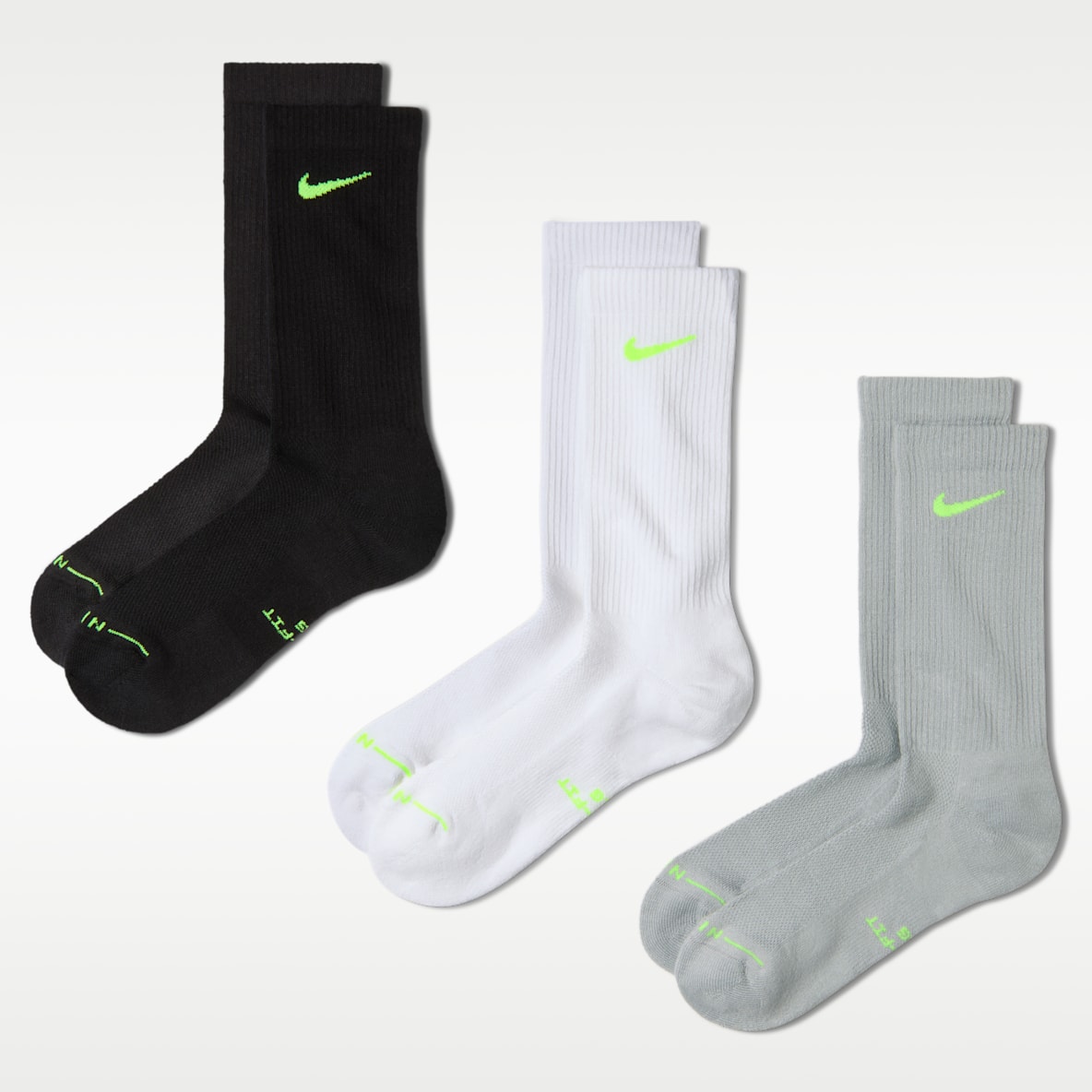 Nike Everyday Elevated Calcetas (3 pares)