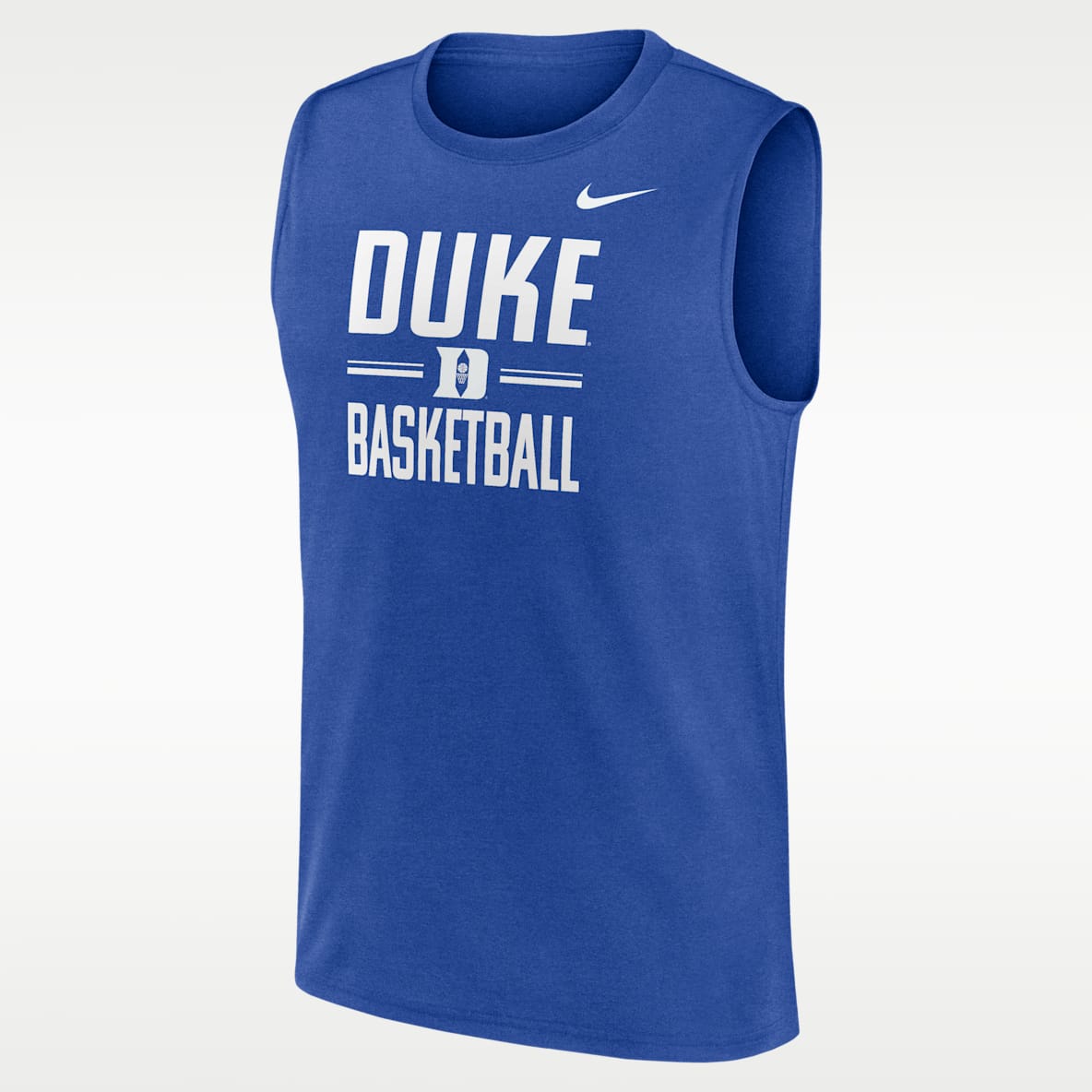 Duke Courtside Men's Nike Dri-FIT College Sleeveless T-Shirt