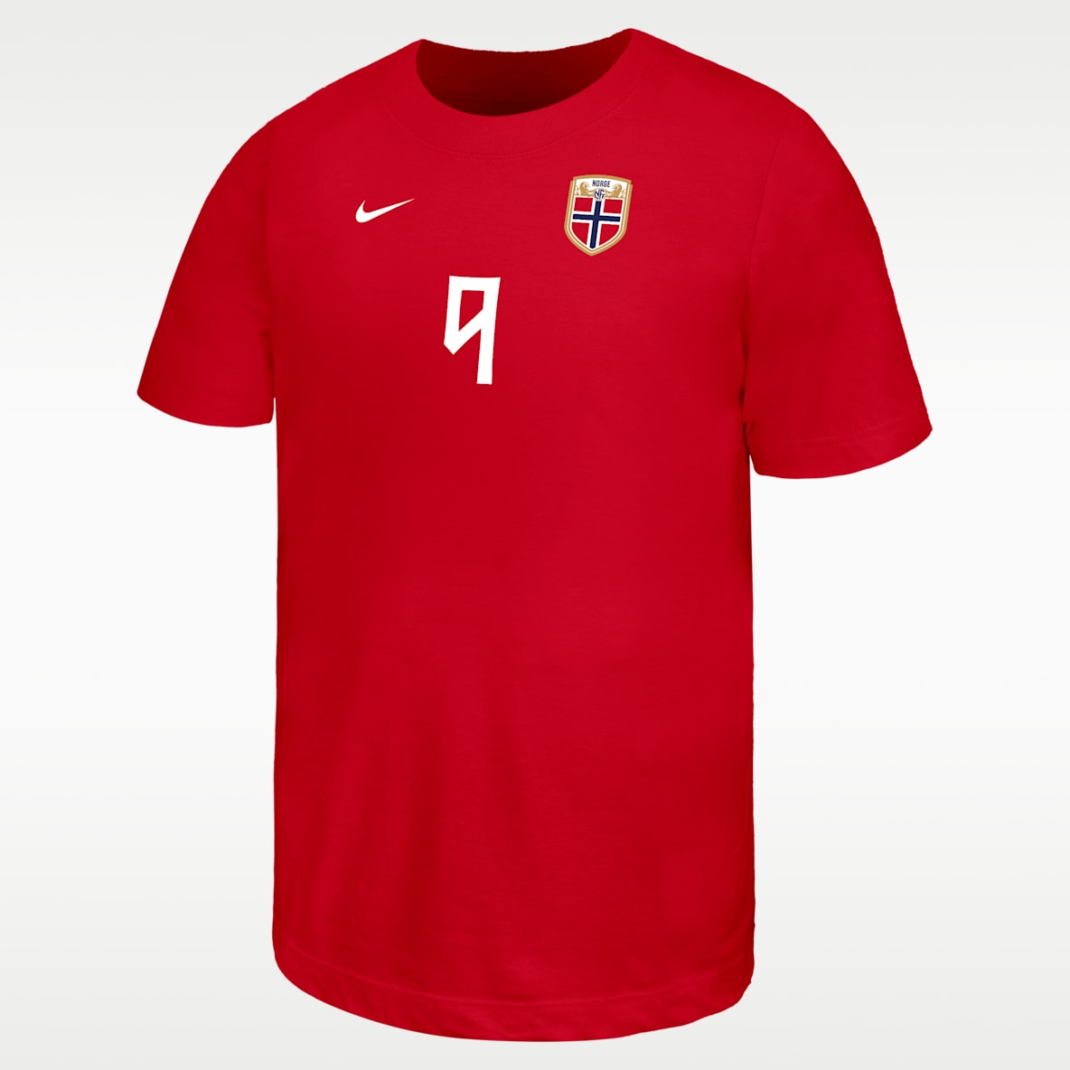 Erling Haaland Norway Big Kids' Nike Soccer T-Shirt