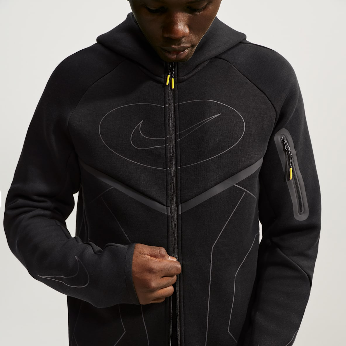 Nike Tech Men's Full-Zip Fleece Windrunner Hoodie