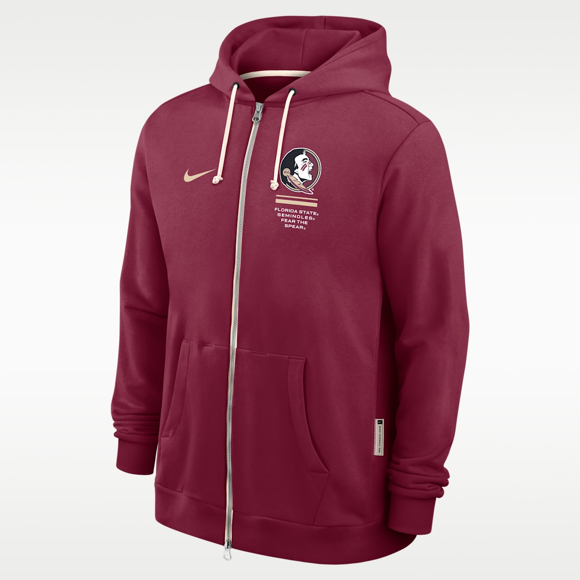 Florida State Sideline Standard Issue Men's Nike Dri-FIT College Full-Zip Hoodie
