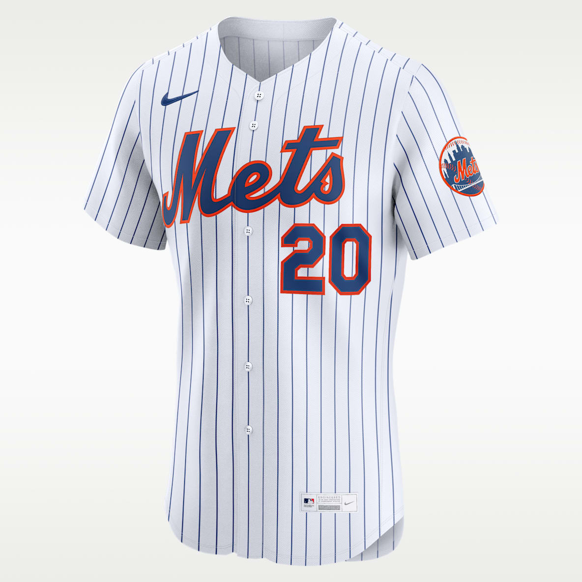 Pete Alonso New York Mets Men's Nike Dri-FIT ADV MLB Elite Jersey