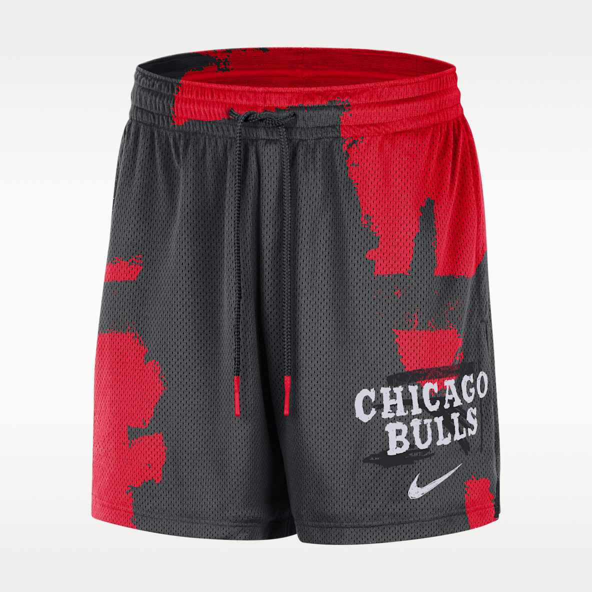 Chicago Bulls Courtside Jordan Dri-FIT NBA nettingshorts for trening til herre