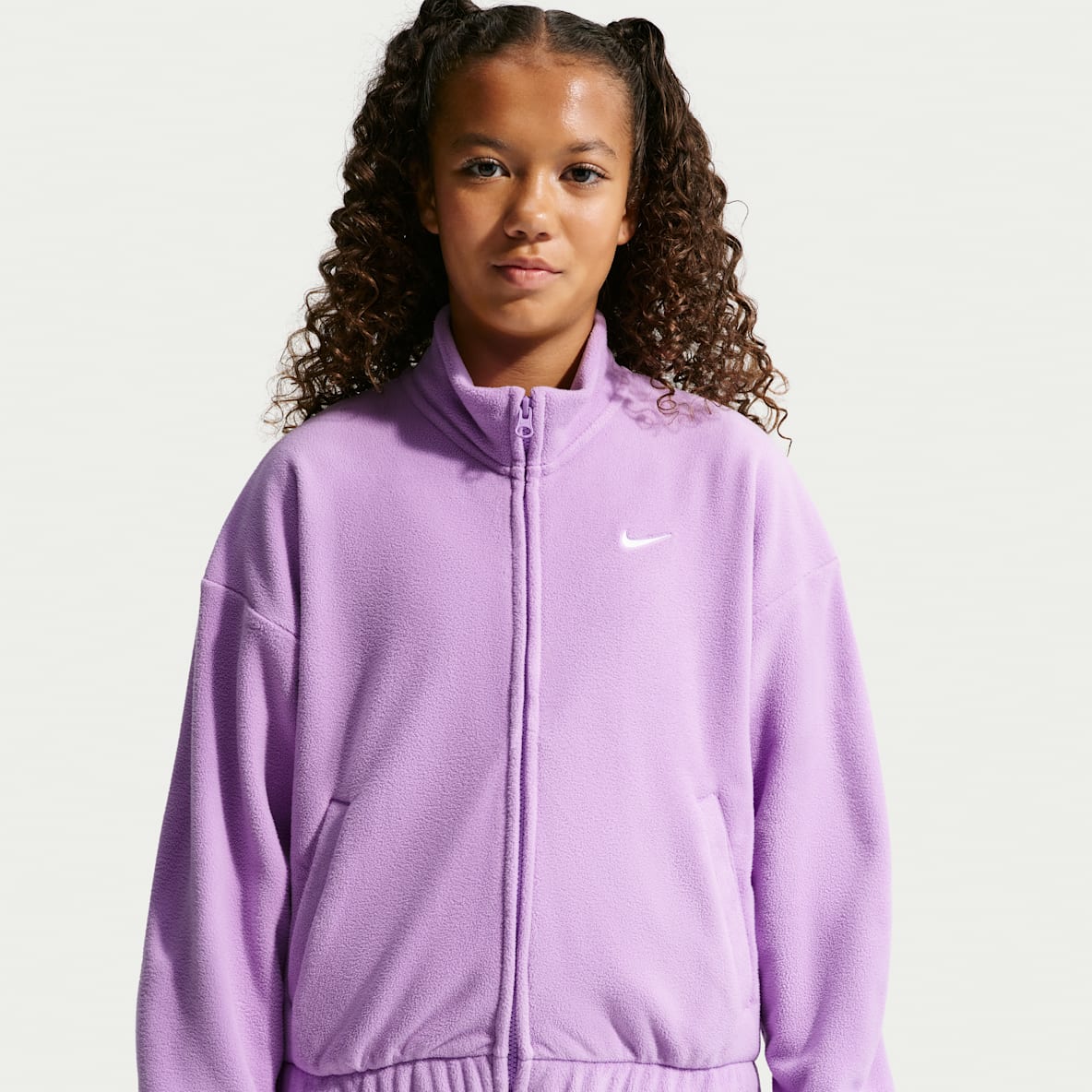 Nike Sportswear Haut à manches longues en tissu Fleece pour ado (fille)