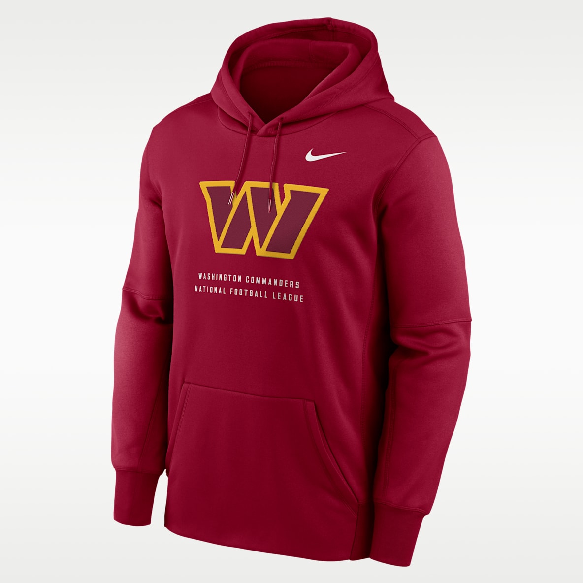 Washington Commanders Men's Nike Therma NFL Pullover Hoodie
