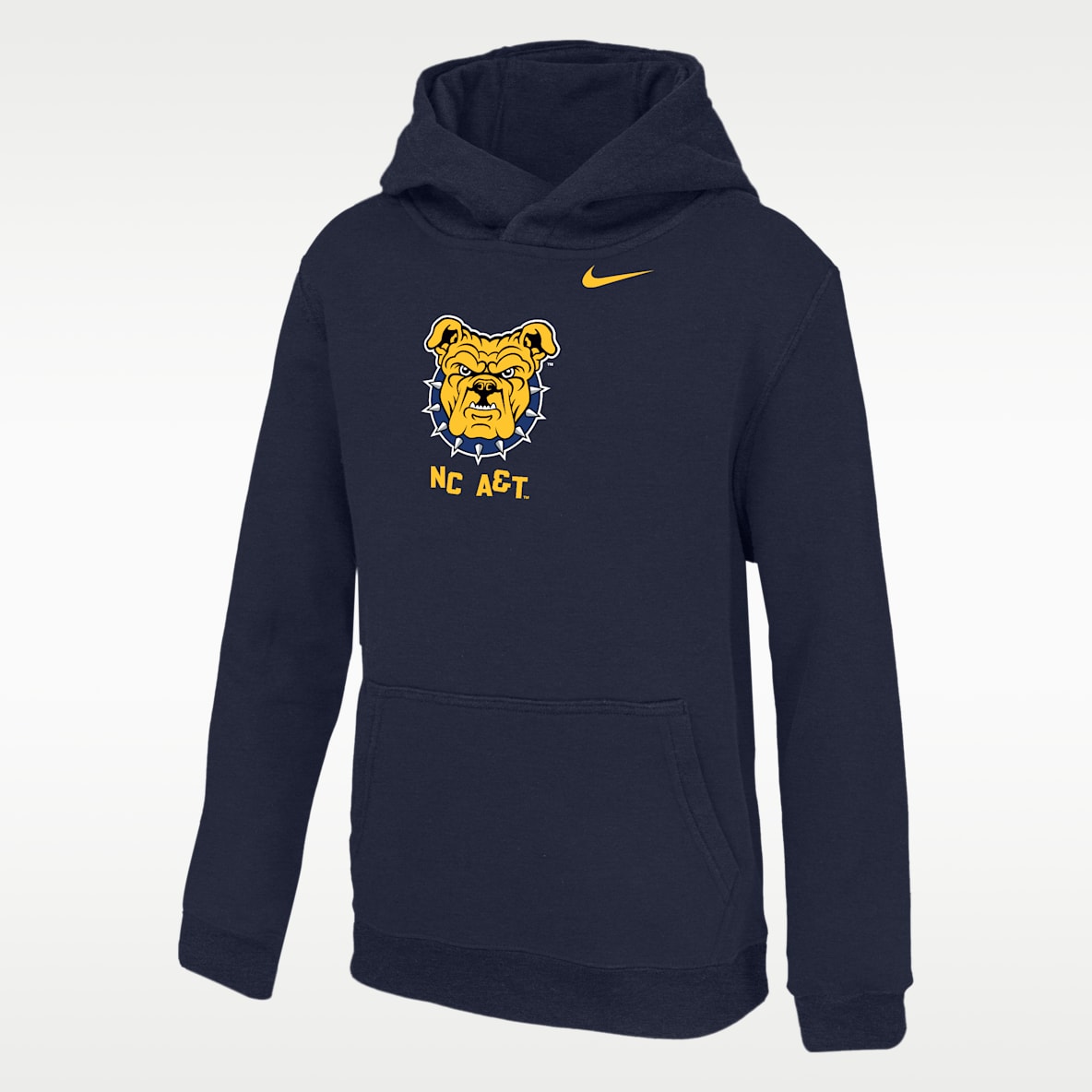 Nike College (North Carolina A&T University) Big Kids' Club Fleece Hoodie