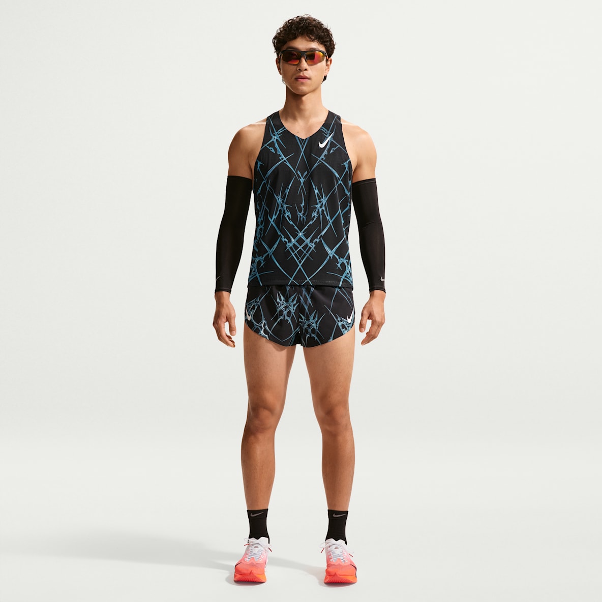 Nike AeroSwift Men's Dri-FIT ADV Printed Running Shorts